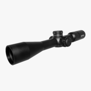 AKRA GENESIS 4-16x44 SFP MOA lightweight hunting riflescope hero view on white background.